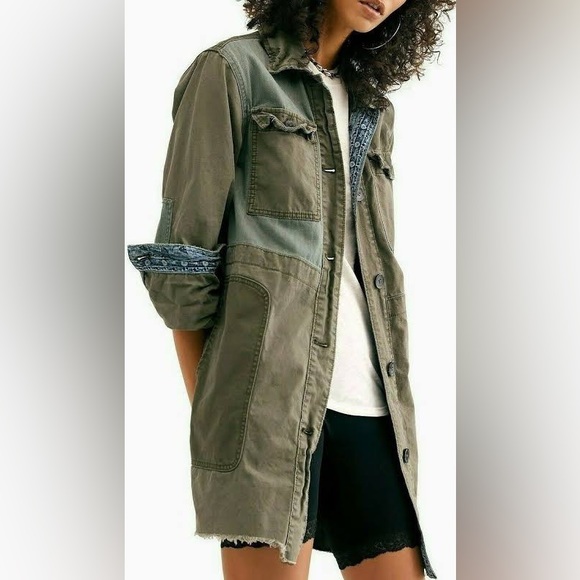 We The Free Apollo Mixed Fabric Jacket - Picture 5 of 12